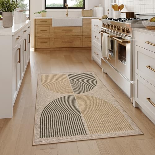 Lahome Rainbow Muddy Mats for Indoor, 32"x48" Indoor Outdoor Front Door Mat - Image 6