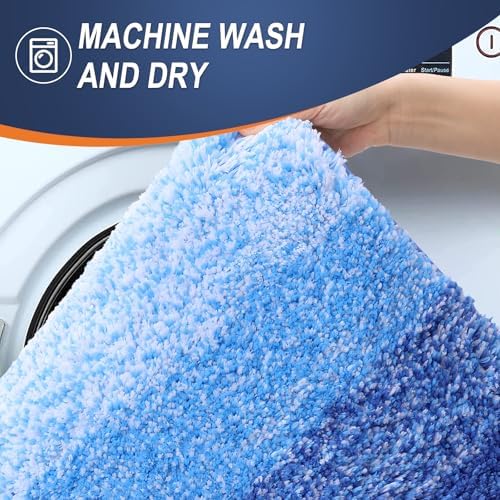 OLANLY Large Bathroom Rugs 60x40, Extra Soft Absorbent Microfiber Bath Rugs - Image 6