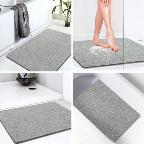 LuxStep Shower Mat Bathtub Mat Non-Slip Bath Mat with Drain, Quick Drying - Image 7