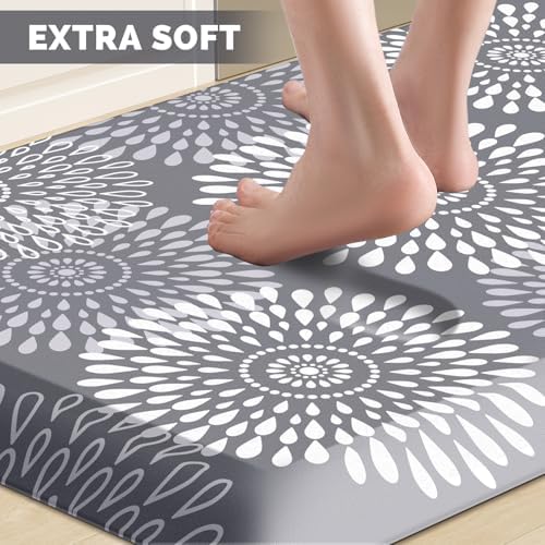 Kitchen Mat Water-Resistant Kitchen Rugs Cushioned Anti-Fatigue Floor Mat - Image 4