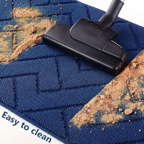 hicorfe Kitchen Runner Rug,24"x71"+24"x35" Kitchen Set,Non-Slip Kitchen Mat - Image 4