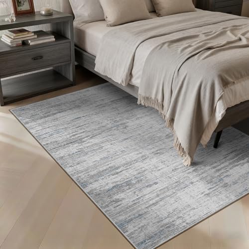 Washbale Rugs 3x5 Ultra Soft Area Rug, Non Slip Indoor Entryway Rugs, Stain Resistant Area Rugs for Living Room Dining Bedroom,Modern Abstract Home Decor Small Rug - Image 6
