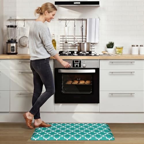 WISELIFE Anti Fatigue Floor Mat - 4/5 Inch Thick Kitchen Mat Non Slip Waterproof Heavy Duty Ergonomic Comfort Mat Durable for Home, Office, Sink, Laundry,(20" x 39", Green) - Image 6