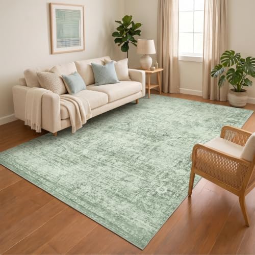 Homemate Washable Rug 6x9 Area Rugs - Vintage Rugs for Living Room by Homemate
