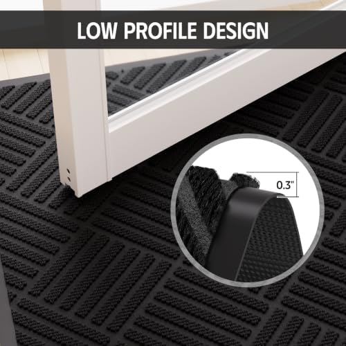 Front Door Mat 29.5x17, Heavy Duty Non-Slip Indoor Outdoor Doormat - Image 6