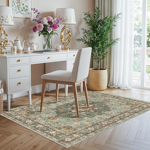 3x4 Rugs for Kitchen Entryway Bathroom: Non Slip Thin Door Mat Small Runner - Image 6