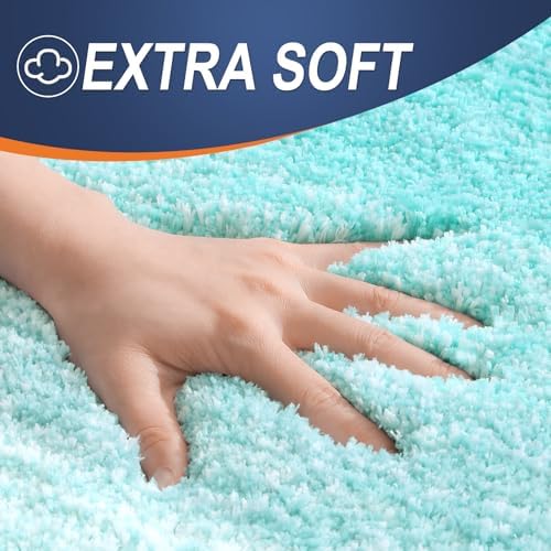 OLANLY Bathroom Runner Rug 45x27, Extra Soft Absorbent Microfiber Bath Rugs - Image 3