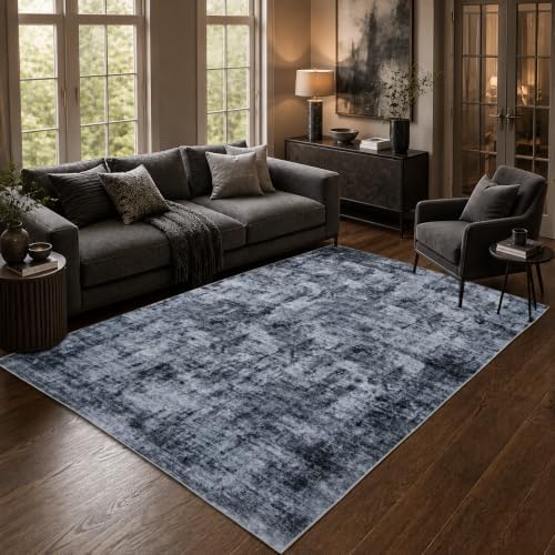 5x7 Area Rugs Washable Living Room Rug Non Slip Soft Carpets by Unknown