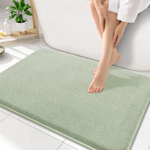 Smiry Memory Foam Bath Mat 34x21, Extra Soft Absorbent Bathroom Rugs by Smiry