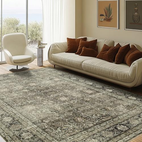 8x10 Retro Washable Area Rugs for Living Room,Bedroom,Dining Room,Nursery - Image 6