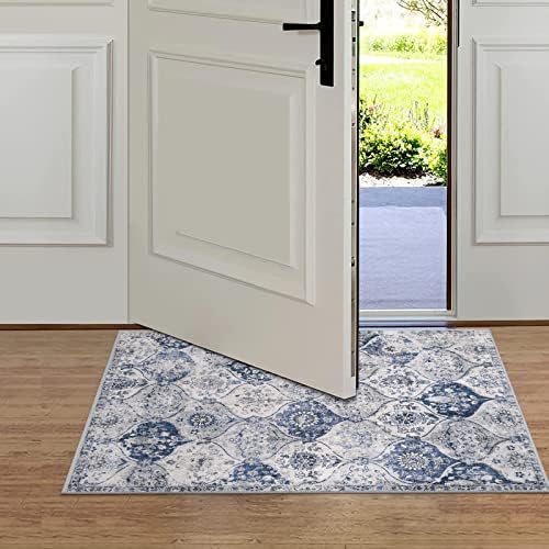 Lahome Moroccan Washable Rug, 2x3 Kitchen Rugs for Entryway Bathroom - Image 4