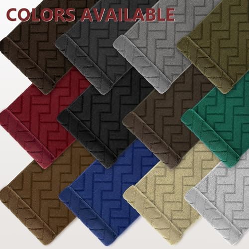 hicorfe Kitchen Runner Rug,20"x59"+20"x32" Kitchen Set,Non-Slip Kitchen Mat - Image 3