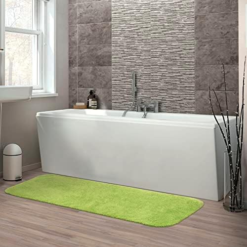 Garland Rug Traditional Nylon Washable Lime-Aid 22" X 60" Bath Rug - Soft, Absorbent, and Stylish for Your Bathroom - Image 2