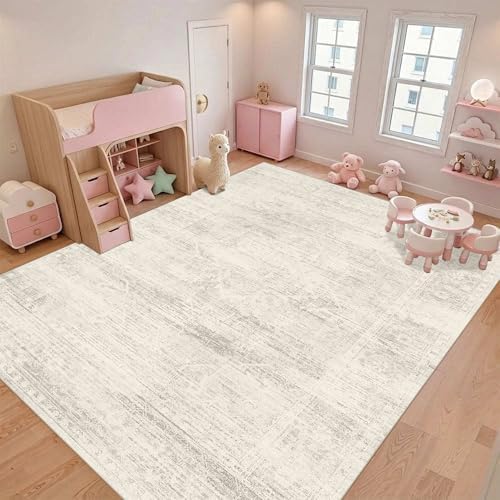 9x12 Area Rugs for Living Room Washable Ivory Area Rugs Large - Image 4
