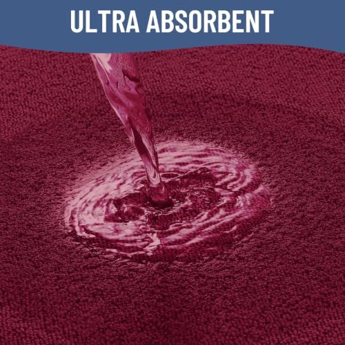 Smiry Memory Foam Bath Mat 36x24, Extra Soft Absorbent Bathroom Rugs - Image 4
