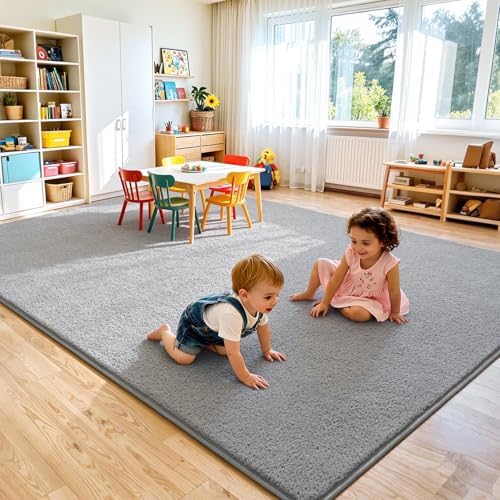 Keeko 7x10 Area Rugs for Living Room,Soft Washable Memory Foam Bedroom Rug - Image 4