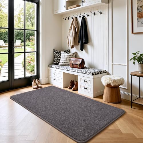 Keeko 2x4 Area Rugs for Living Room,Soft Washable Memory Foam Bedroom Rug - Image 3