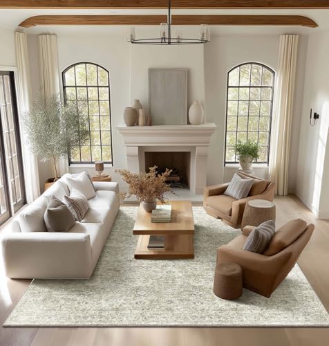 Machine Washable Rugs for Living Room: 10x14 Area Rugs for Bedroom - Image 5