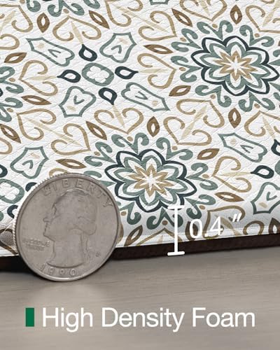 LUMI Kitchen Mats for Floor Set of 2 Cushioned Anti Fatigue, 17x30+17x59 - Image 3