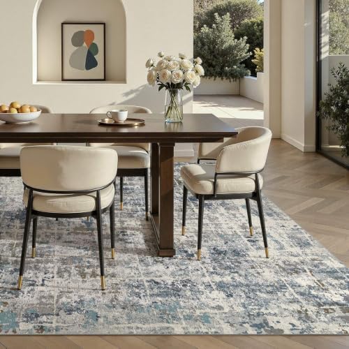 DMOYEST Area Rug Living Room Rugs 6x9 Washable Abstract Carpet - Image 3