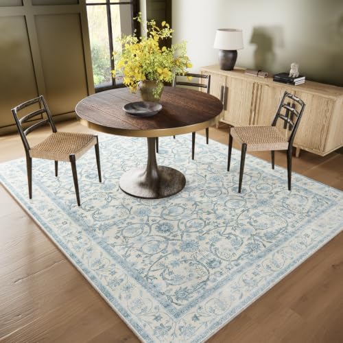 Machine Washable Rugs for Living Room: 6x9 Area Rugs for Bedroom - Image 4