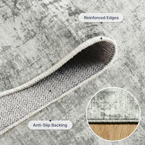 5x7 Area Rugs Washable Living Room Rug Non Slip Soft Carpets - Image 6