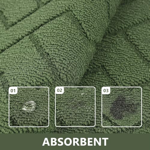 hicorfe Kitchen Runner Rug,20"x59"+20"x32" Kitchen Set,Non-Slip Kitchen Mat - Image 7