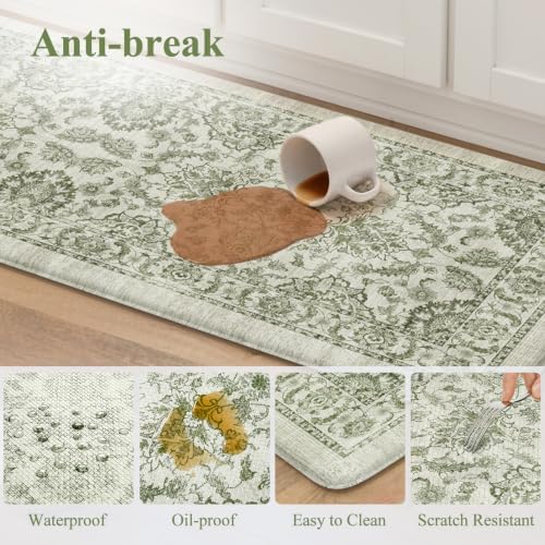 KIMODE Kitchen Mats for Floor Cushioned Anti Fatigue Kitchen Runner Rugs - Image 6
