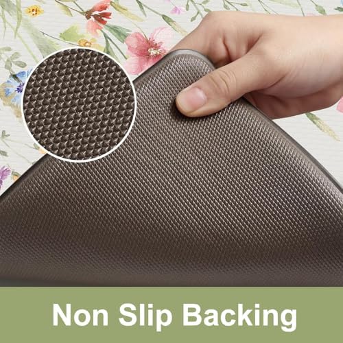 KIMODE Anti Fatigue Mat for Kitchen Floor, Half Circle Kitchen Floor Mats - Image 4