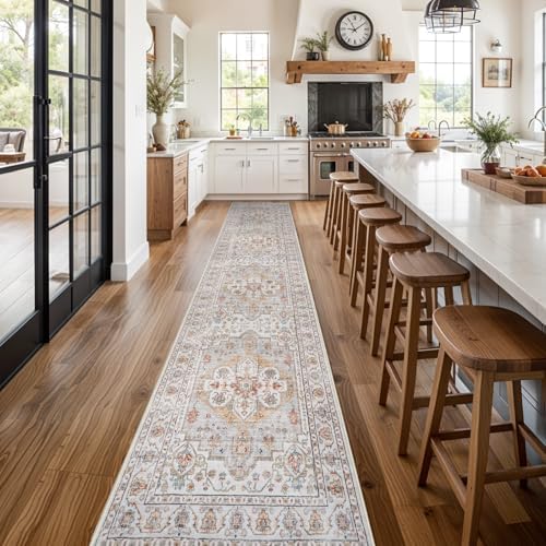 Washable Hallway Runner Rug 3x16: Non Slip Runner Rugs with Rubber Backing - Image 2
