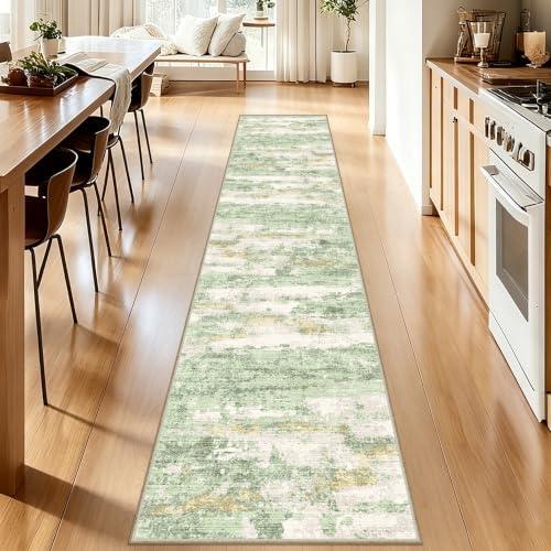 Kitchen Runner Rug 2x12 Runners Rug for Hallways Non-Slip,Long Abstract Rug Runners,Stain Resistant Soft Washable 12 ft Runner Rugs,Ultra-Thin Carpet for Entryway,Dining,Laundry Room by Unknown