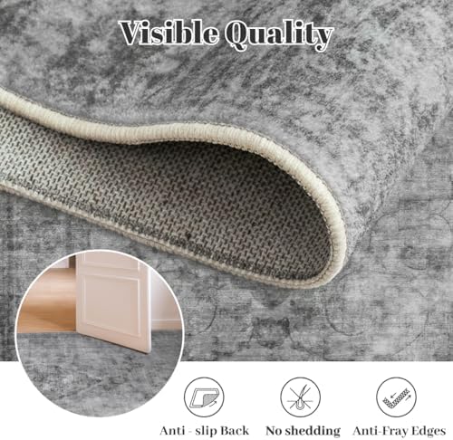 Homemate Washable Rug 2x6 Area Rugs - Vintage Rugs for Living Room - Image 4