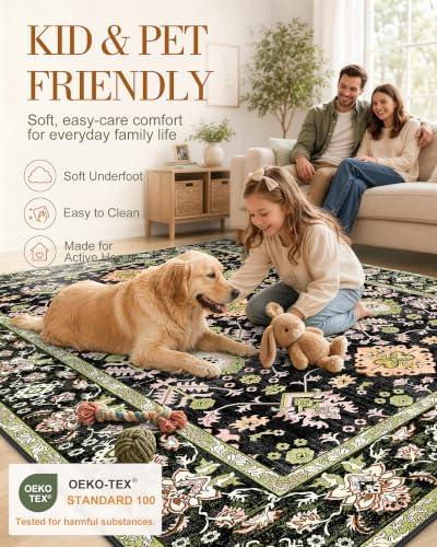 OLANLY 2x8 Washable Runner Rug, Soft Non Slip Carpet for Hallway Kitchen - Image 5