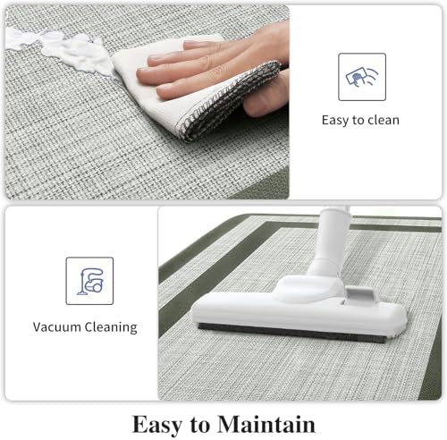 Mattitude Kitchen Mats Set of 2,Cushioned Anti-Fatigue Non-Skid Rug Sets - Image 4