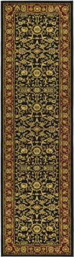 SAFAVIEH Lyndhurst Runner Rug 2'3"x22', Black & Red LNH212G - Image 2
