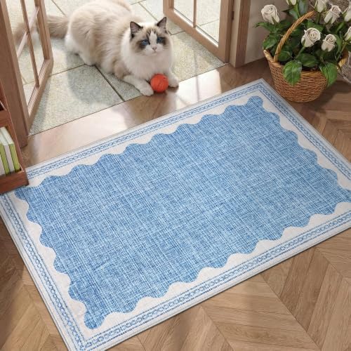 GarveeHome Scalloped Rug by GarveeHome