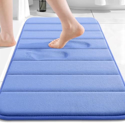Buganda Memory Foam Bath Mat 34 x 20, Ultra Soft Absorbent Bathroom Rugs by Buganda