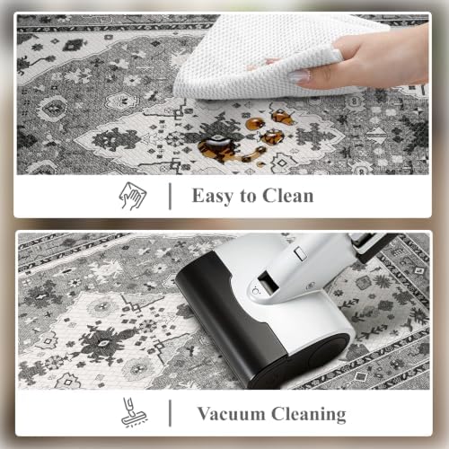 Collive Kitchen Mats Cushioned Anti Fatigue, Grey-17.3"x29"+17.3"x59" - Image 5