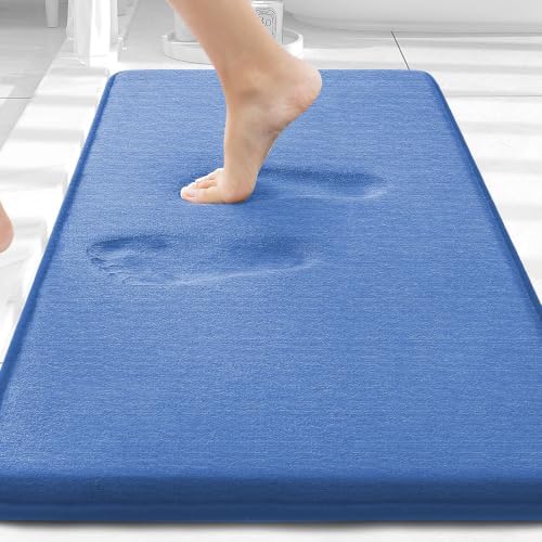 Smiry Memory Foam Bath Mat 30x20, Extra Soft and Absorbent Bathroom Rugs by Smiry