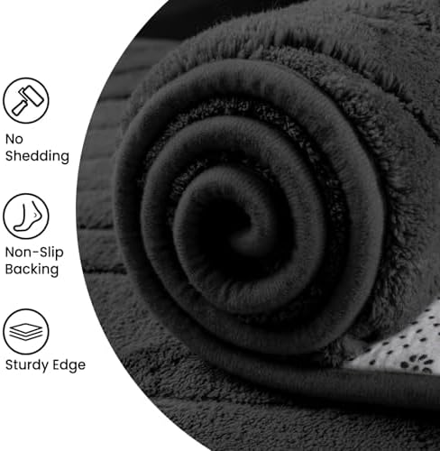 Sour Lemon 5x7 Area Rugs for Living Room Bedroom, Large Carpet Black Rug - Image 3