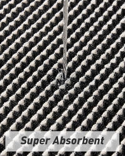 Upgraded Waffle Bath Mat Ultra Absorbent Non Slip Bathroom Mat, 17" x 24" - Image 3