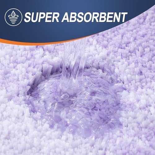 OLANLY Bathroom Runner Rug 70x20, Extra Soft Absorbent Microfiber Bath Rugs - Image 4