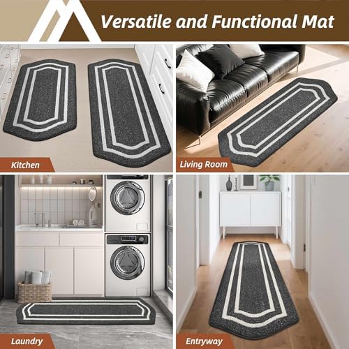 COSY HOMEER Kitchen Rugs and Mats 24"x59" Non Slip Kitchen Mats for Floor - Image 5