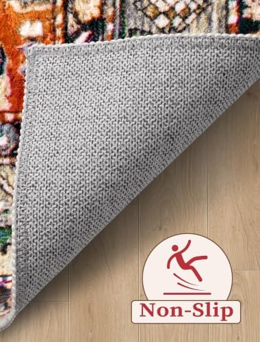 SERISSA 3x12 Washable Non Slip Boho Runner Rug for Hallway - Image 4