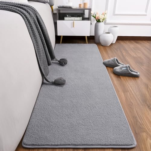AROGAN 2x8 Runner Rug for Hallway, Long Runner Rugs Non Slip, Grey - Image 6