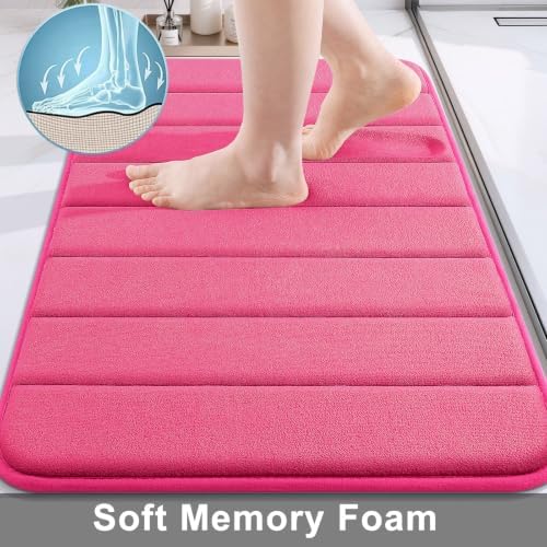 Buganda Memory Foam Bath Mat 30 x 20, Ultra Soft Absorbent Bathroom Rugs - Image 3