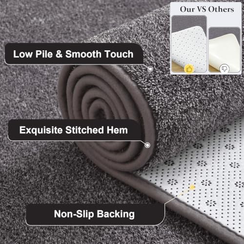 Keeko 2x4 Area Rugs for Living Room,Soft Washable Memory Foam Bedroom Rug - Image 2