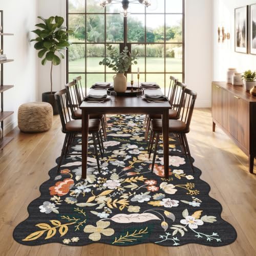 5x12 Runner Rug for Hallway: Washable Non Slip Living Room Area Rug - Image 3