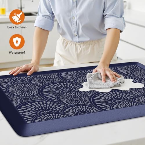 Mattitude 4/5 Inch Kitchen Mat, Waterproof Non-Slip Standing Mats and Rugs - Image 3