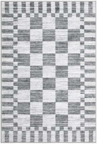 GarveeHome Checkered Washable 2x3 Rug Small Area Rugs Non-Slip for Entryway - Image 5